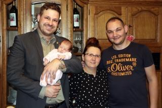 GRADONAČELNIK MARIN MANDARIĆ POSJETIO PAULU MAJSTOROVIĆ, PRVU BEBU ROĐENU U 2020. GODINI