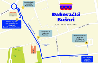 PRIVREMENA REGULACIJA PROMETA U DIJELU SPLITSKE I CESARČEVE ULICE U SUBOTU 22. VELJAČE