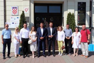 OPĆINA BOGDANCI IZ REPUBLIKE SJEVERNE MAKEDONIJE NA PRIJEMU KOD GRADONAČELNIKA