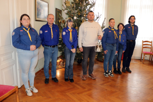 IZVIĐAČI ODREDA &bdquo;KLASJE&ldquo; DONIJELI SVJETLO BETLEHEMA U GRAD ĐAKOVO