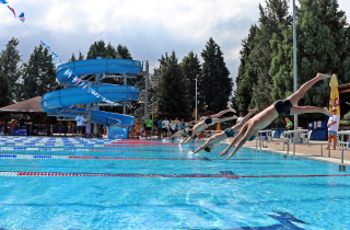 GRADONAČELNIK MANDARIĆ NA GRADSKIM BAZENIMA OTVORIO MEĐUNARODNI PLIVAČKI MITING