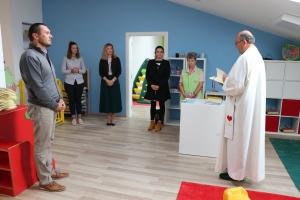 ZAVR&Scaron;ENI RADOVI NA DOGRADNJI VRTIĆA U BOTIĆEVOJ, PROSTOR BLAGOSLOVIO ŽUPNIK TOMISLAV ĆORLUKA