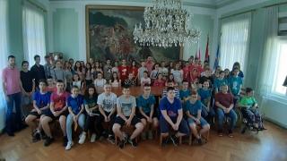 ODLIKA&Scaron;I NA PRIJEMU KOD GRADONAČELNIKA