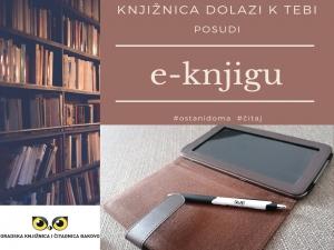 GRADSKA KNJIŽNICA I ČITAONICA UVELA USLUGU POSUDBE E-KNJIGA