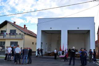 SVEČANO OTVORENA NOVA VATROGASNA GARAŽA U IVANOVCIMA ĐAKOVAČKIM