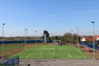 HNK ĐAKOVO CROATIA &ndash; RADOVI NA IZGRADNJI MALONOGOMETNOG TERENA S UMJETNOM TRAVOM PRI KRAJU